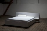 Luxusní bílá postel Alexandr Veliký 2, postele Aksamite
